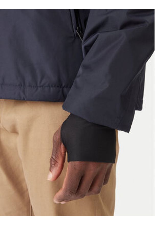 Napapijri Kurtka anorak Rainforest Next NP0A4IB9 Granatowy Regular Fit. Kolor: niebieski. Materiał: syntetyk