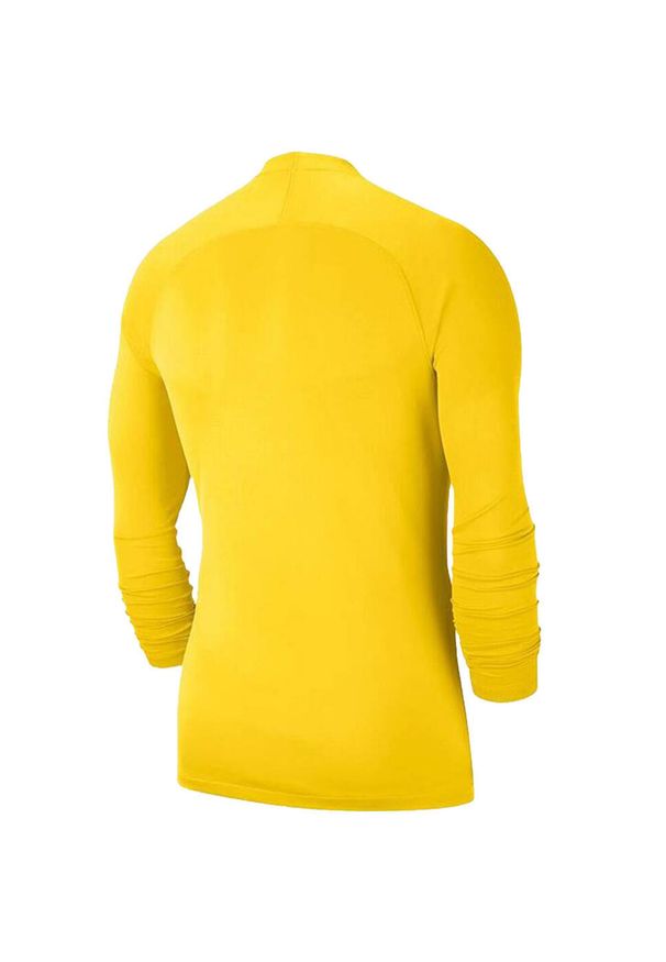 Nike - Męska Koszulka Z Długim Rękawem Park DriFIT Base Layer Top. Kolor: żółty. Długość rękawa: długi rękaw. Długość: długie