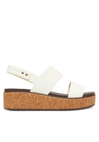 Crocs Sandały Brooklyn Cork Low Wedge 211144 Czarny. Kolor: czarny