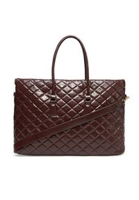 Nine West Torebka CEO-SOPHIA-LA374-4066 Brązowy. Kolor: brązowy