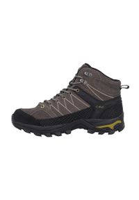 Buty trekkingowe męskie CMP Rigel Mid WP. Kolor: szary, wielokolorowy, brązowy. Materiał: materiał, syntetyk, tkanina, skóra #2