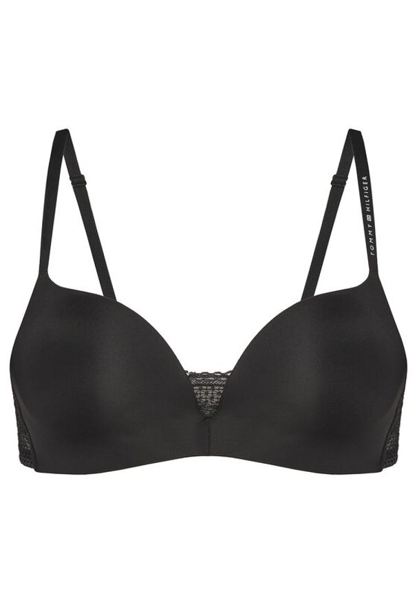 TOMMY HILFIGER - Tommy Hilfiger Biustonosz push-up UW0UW02405 Czarny. Kolor: czarny. Materiał: syntetyk. Rodzaj stanika: push-up