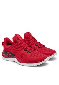 Under Armour Buty na siłownię Ua Flow Dynamic Intlknt 3027177-601 Czerwony. Kolor: czerwony. Materiał: materiał. Sport: fitness #3