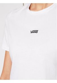 Vans T-Shirt Flying V Crop Cre VN0A54QU Biały Cropped Fit. Kolor: biały. Materiał: bawełna #2