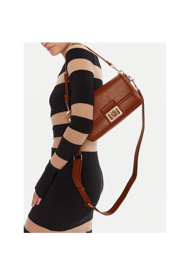 Love Moschino - Torebka LOVE MOSCHINO. Kolor: brązowy