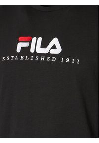 Fila T-Shirt FAU0147 Czarny Regular Fit. Kolor: czarny. Materiał: bawełna #10