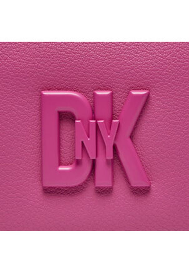 DKNY Torebka Seventh Avenue Sm Ca R33EKY31 Różowy. Kolor: różowy. Materiał: skórzane