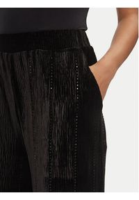Fracomina Spodnie palazzo FR24WV3014J461R9 Czarny Wide Leg. Kolor: czarny. Materiał: syntetyk #5