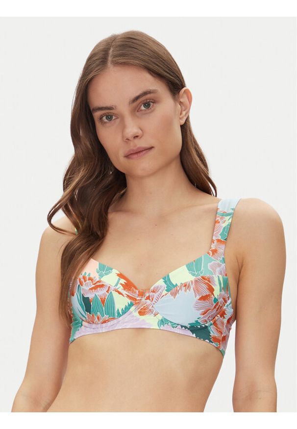 Maaji Góra od bikini Japanese Eden Bailey PT2636SUN007 Kolorowy. Materiał: syntetyk. Wzór: kolorowy