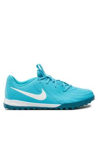 Nike Buty do piłki nożnej Jr Phantom Gx II Academy Tf FJ2608 400 Niebieski. Kolor: niebieski. Materiał: skóra #1