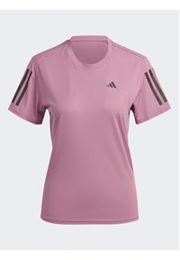 Adidas - adidas Koszulka techniczna Own the Run IL4127 Różowy Regular Fit. Kolor: różowy. Materiał: syntetyk. Sport: bieganie #5
