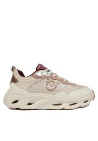 Pinko - Sneakersy PINKO. Kolor: beżowy #1