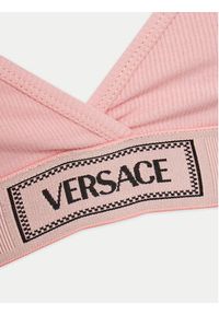 VERSACE - Versace Biustonosz braletka 1013503 Różowy. Kolor: różowy. Materiał: bawełna