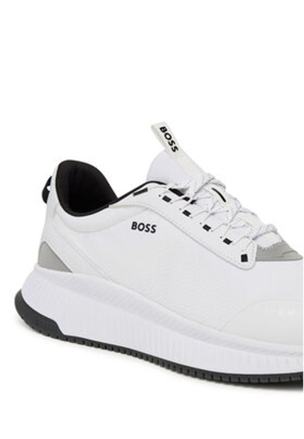 BOSS Sneakersy Ttnm Evo Runn 50529544 Biały. Kolor: biały. Materiał: materiał