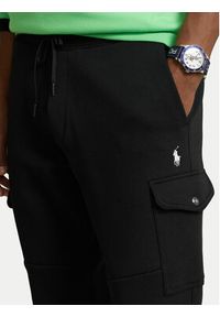 Polo Ralph Lauren Spodnie dresowe 710881522 Czarny Regular Fit. Kolor: czarny. Materiał: syntetyk, bawełna #4