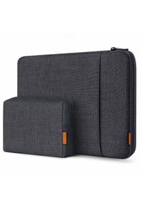 Etui Inateck LB01006 38,1 cm (15") Etui kieszeniowe czarne, szare. Kolor: szary, wielokolorowy, czarny #1