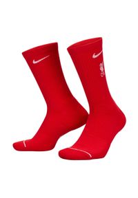 Nike - Skarpety Unisex Dla Dorosłych Liverpool FC (zestaw 3 Sztuk). Kolor: czerwony, biały, wielokolorowy, czarny. Sport: turystyka piesza