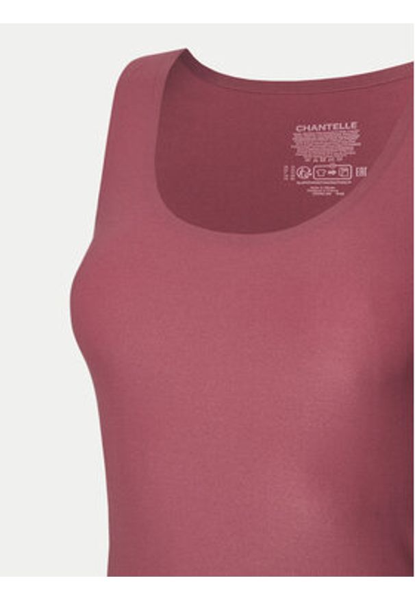 Chantelle Top Soft Stretch C26460 Różowy Regular Fit. Kolor: różowy. Materiał: syntetyk