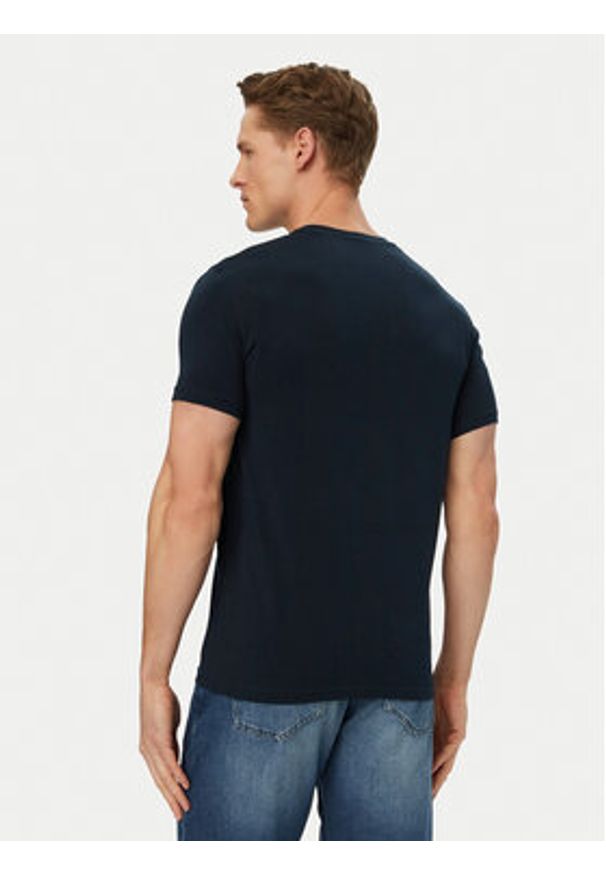 Emporio Armani Underwear Komplet t-shirtów EM000391 AF18881 MB143 Niebieski Regular Fit. Kolor: niebieski. Materiał: bawełna
