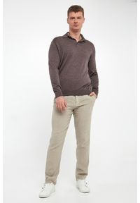 PAUL & SHARK - Sweter męski z wełny dziewiczej PAUL&SHARK. Materiał: wełna #4