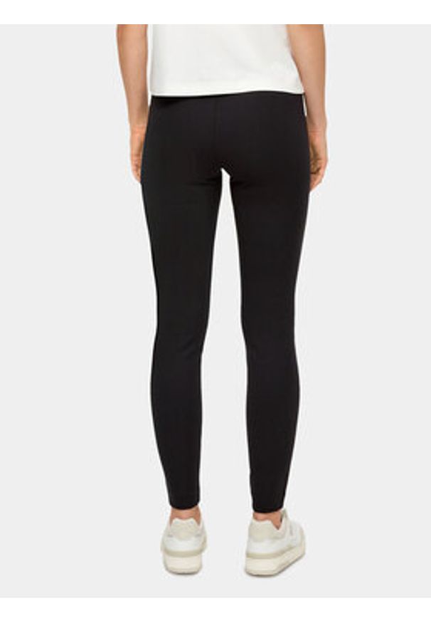 s.Oliver Legginsy 2133476 Czarny Extra Slim Fit. Kolor: czarny. Materiał: wiskoza