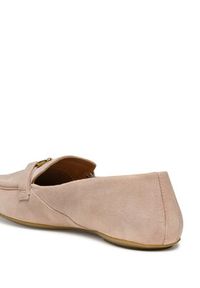 Geox Loafersy D Palmaria D45MUJ 00021 C5149 Różowy. Kolor: różowy. Materiał: skóra, zamsz