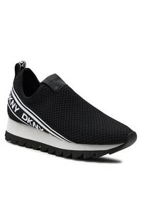 DKNY Sneakersy Alani K1466778 Czarny. Kolor: czarny. Materiał: mesh, materiał