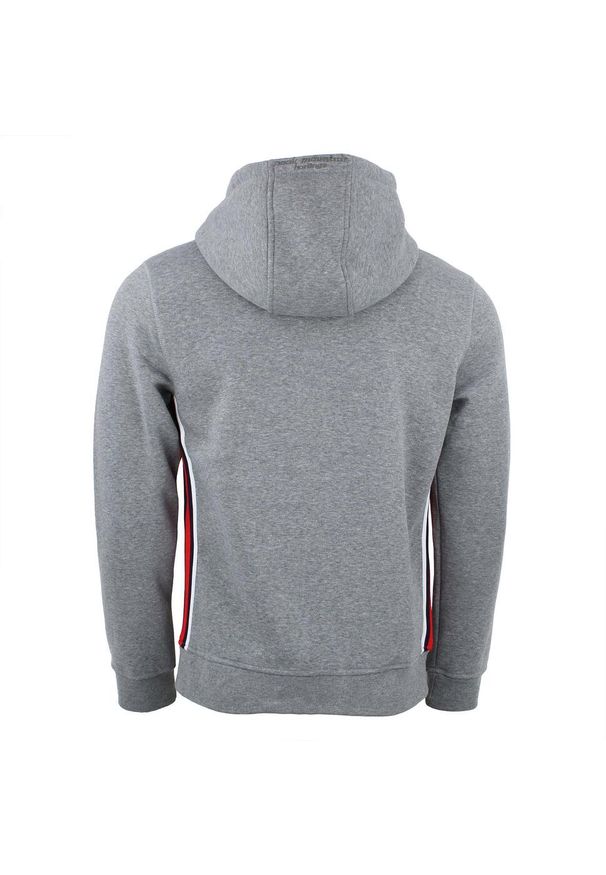 PEAK MOUNTAIN - Bluza z kapturem Peak Mountain Charles. Typ kołnierza: kaptur. Kolor: szary. Materiał: polar. Sezon: zima. Sport: narciarstwo