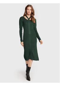 Bruuns Bazaar Sukienka dzianinowa Calla Sabina BBW3025 Zielony Slim Fit. Kolor: zielony. Materiał: dzianina, wiskoza #3