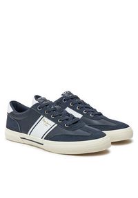 Pepe Jeans Sneakersy PMS31060 Biały. Kolor: biały. Materiał: skóra, zamsz