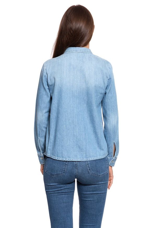 Mustang - KOSZULA JEANSOWA DAMSKA MUSTANG Elin 1009249 5000 310 310. Materiał: jeans