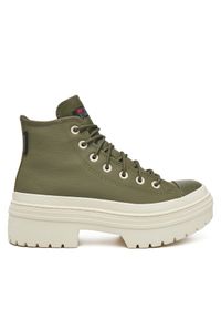 Trampki Converse. Kolor: zielony. Obcas: na platformie #1