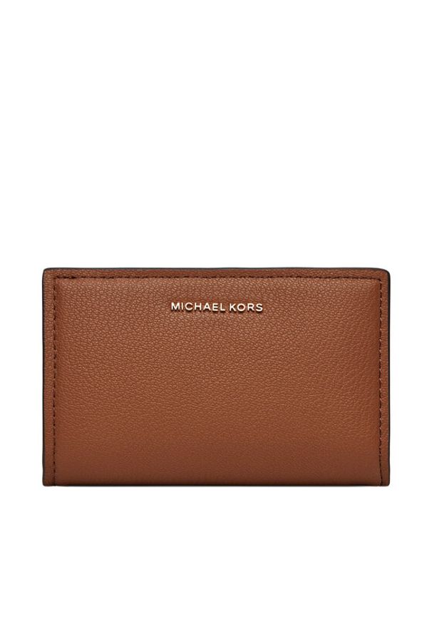 MICHAEL Michael Kors Duży Portfel Damski 32S5GYTZ2L Brązowy. Kolor: brązowy. Materiał: skóra