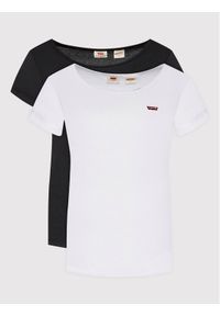 Levi's® Komplet 2 t-shirtów Perfect 74856-0000 Kolorowy Slim Fit. Materiał: bawełna. Wzór: kolorowy