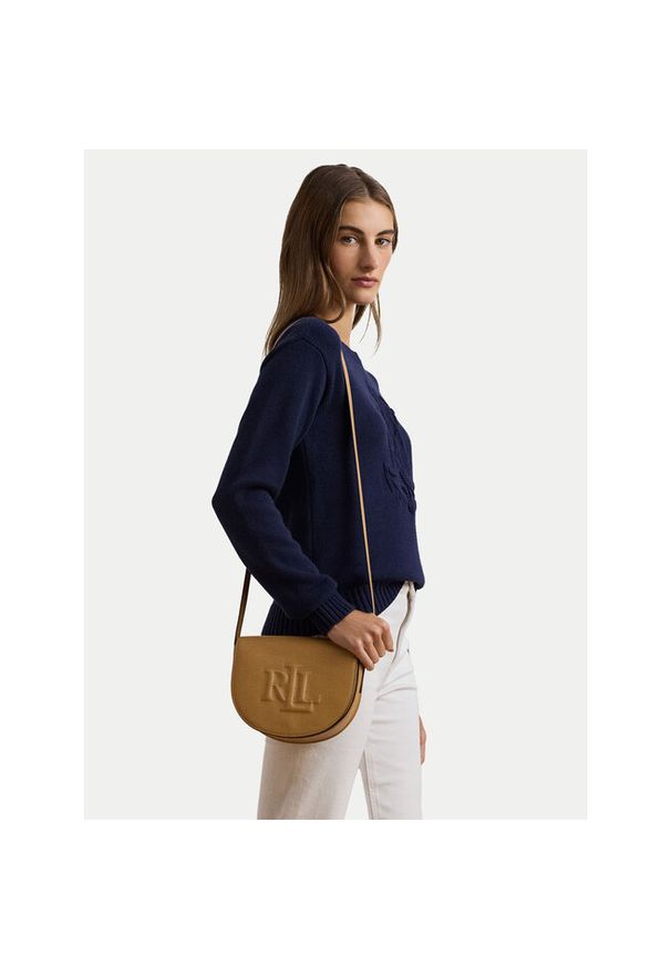 Lauren Ralph Lauren - Torebka LAUREN RALPH LAUREN. Kolor: brązowy