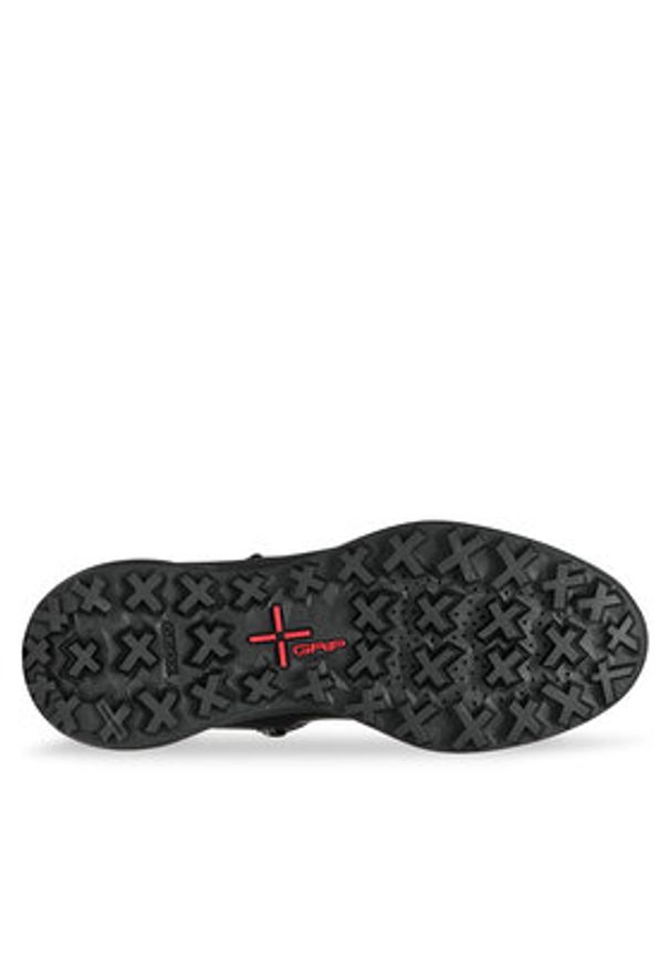 Geox Trapery D Pg1X B Abx D46VRB 08522 C9999 Czarny. Kolor: czarny. Materiał: materiał