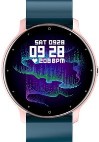 Smartwatch Gravity Asperia GT1-4 Granatowy (18729). Rodzaj zegarka: smartwatch. Kolor: niebieski #1