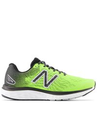 Buty New Balance Fresh Foam 680 v7 M680TN7 - zielone. Okazja: na co dzień. Kolor: zielony. Materiał: syntetyk, materiał. Szerokość cholewki: normalna. Sport: fitness