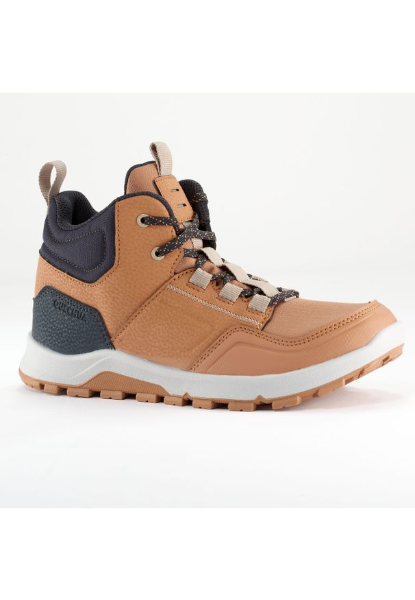 quechua - Buty turystyczne dla dzieci Quechua NH500 mid. Kolor: szary, brązowy, wielokolorowy. Materiał: materiał, tkanina, syntetyk. Sport: turystyka piesza