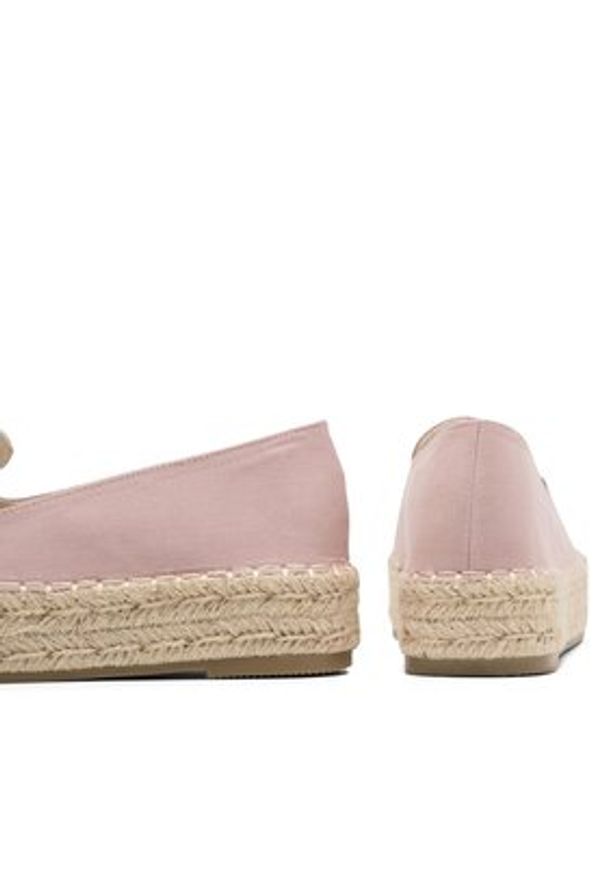 Jenny Fairy Espadryle WSS990-200 Różowy. Kolor: różowy. Materiał: materiał