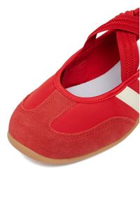 Adidas - adidas Sneakersy CEO-BARREDA MARY JANE HQ7398 Czerwony. Kolor: czerwony. Materiał: zamsz, skóra #6