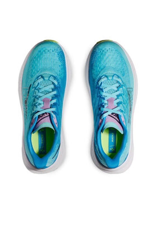 HOKA - Hoka Buty do biegania Mach 6 1147810 Niebieski. Kolor: niebieski. Materiał: materiał
