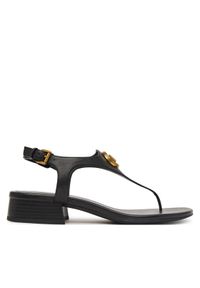 MICHAEL Michael Kors Sandały Mckenzie 40T6MZFS1L Czarny. Kolor: czarny. Materiał: skóra #1
