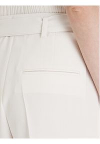 BOSS - Boss Spodnie materiałowe Tapiah 50490037 Écru Relaxed Fit. Materiał: syntetyk #5