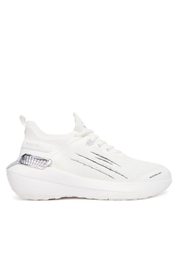 Plein Sport Sneakersy FAES USC0733 STE003N Biały. Kolor: biały. Materiał: materiał