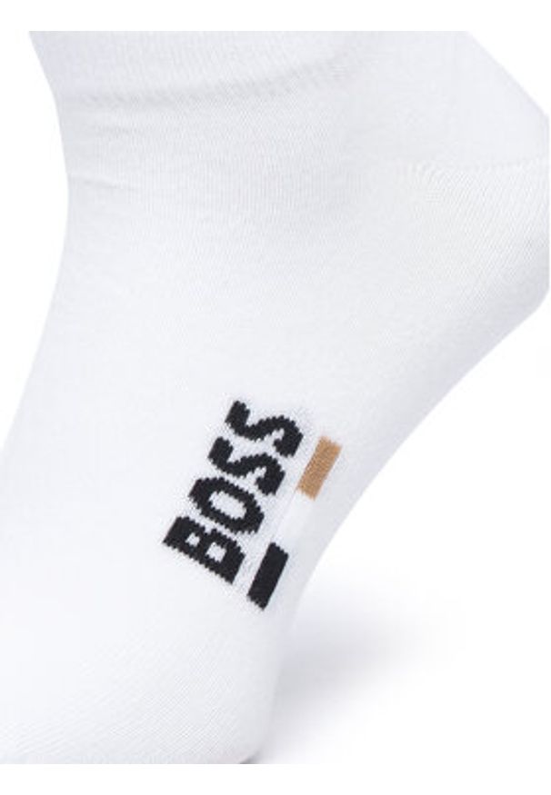 BOSS Skarpety krótkie 50559426 Biały. Kolor: biały. Materiał: bawełna
