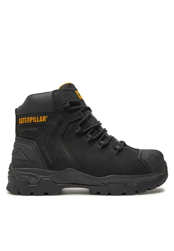 CAT Footwear Trapery Everett Ct S3 Wr Ci Hro Src P725322 Czarny. Kolor: czarny. Materiał: skóra
