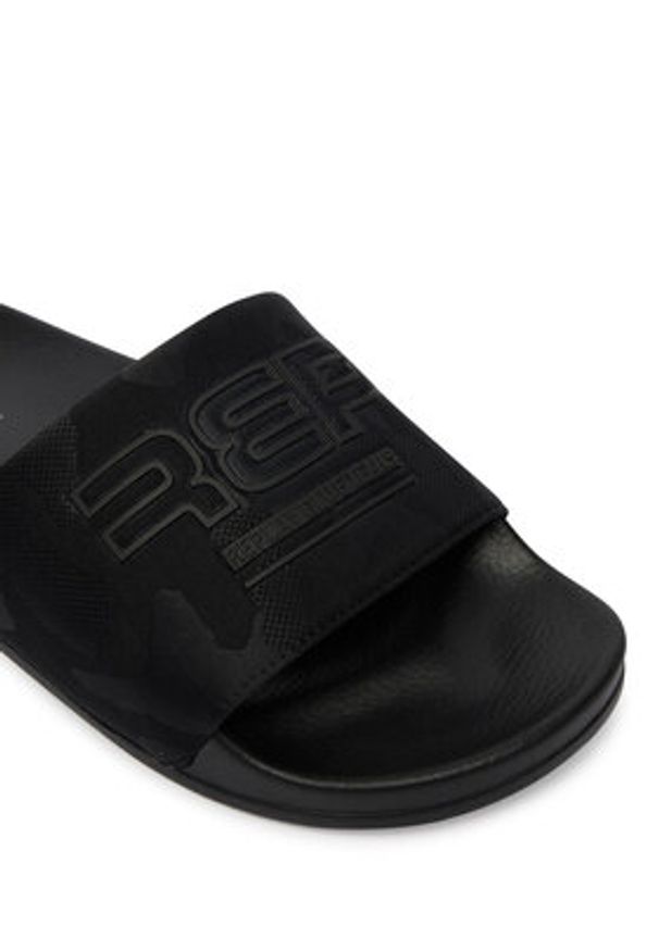 Replay - REPLAY Klapki GMF1A .000.C0082T Czarny. Kolor: czarny. Materiał: syntetyk