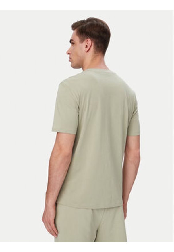 Hugo - HUGO T-Shirt Dero222 50466158 Zielony jasny Regular Fit. Kolor: zielony. Materiał: bawełna