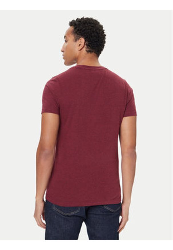 TOMMY HILFIGER - Tommy Hilfiger T-Shirt Logo MW0MW11797 Czerwony Regular Fit. Kolor: czerwony. Materiał: bawełna